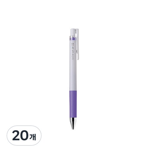 파이롯트 쥬스업 젤잉크펜 0.4mm LJP-20S4, 파스텔바이올렛, 20개