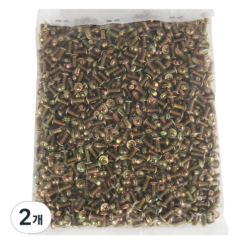 둥근머리 나사 볼트 1kg, 1660개
