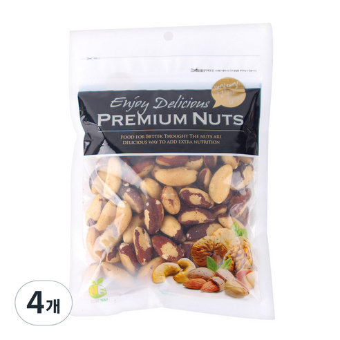 다람쥐스토리 브라질너트, 300g, 4개