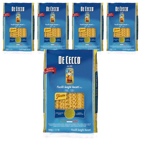 데체코 푸질리 룽기 부가티, 5개, 500g