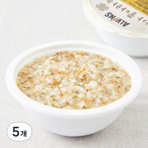 엘빈즈 후기 10~13개월 이유식 한우 야채 진밥, 180g, 5개, 혼합맛(한우/야채)