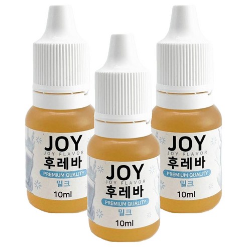 조이후레바 아로미조이 슬라임재료 10ml, 3개, 밀크