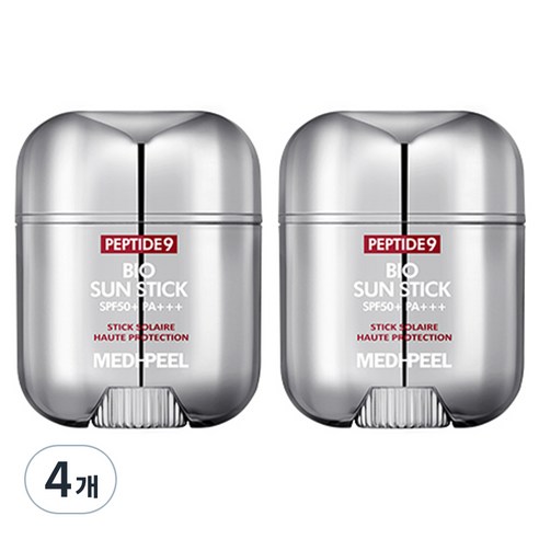 메디필 펩타이드 9 바이오 선스틱 SPF50+ PA+++, 20g, 4개