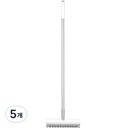 순잠 주방 화장실 욕실 모서리 청소 브러쉬 140cm, 화이트, 5개