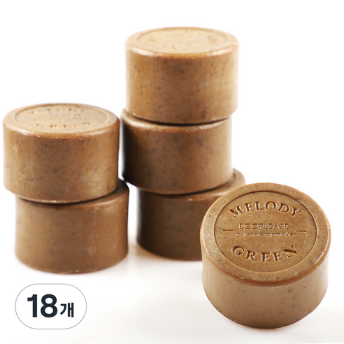 녹차 설거지 비누, 150g, 18개