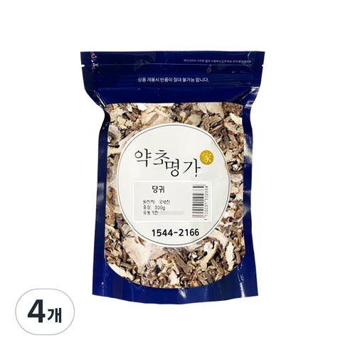 약초명가 당귀, 200g, 4개