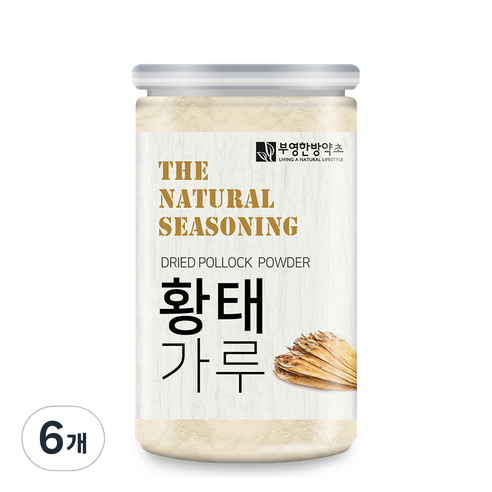 부영한방약초 황태 가루, 150g, 6개