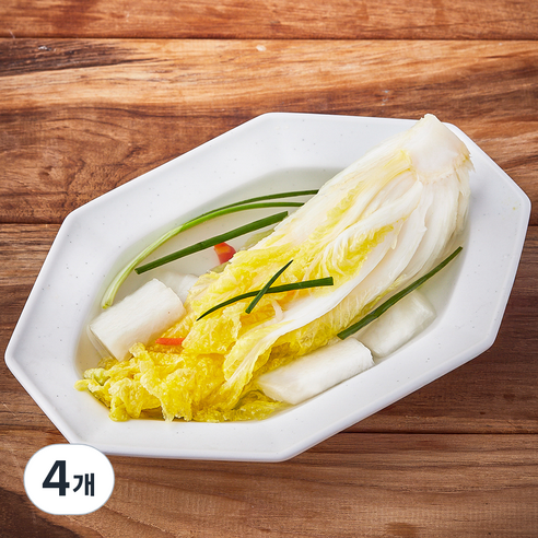 금자네 백김치, 1kg, 4개