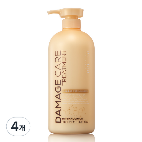 닥터방기원 데미지 케어 트리트먼트, 4개, 1000ml