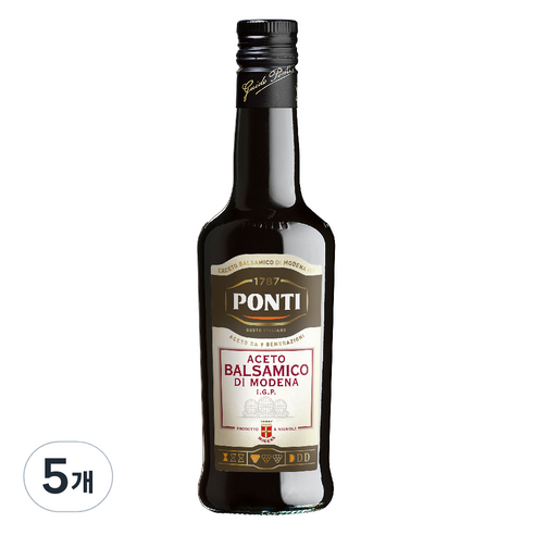 폰티 식초, 발사믹식초, 500ml, 5개