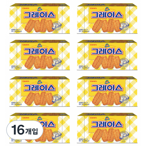 크라운 그레이스, 85g, 16개입