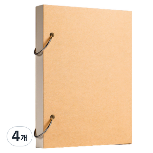 스타리움 크로키 드로잉북 무지 스케치북 160g, A5, 75매, 4개