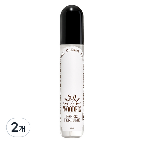 오디드 패브릭 퍼퓸 섬유탈취제 샌달우드피그, 2개, 85ml