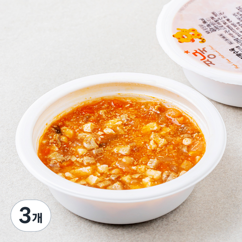 짱죽 반찬 새콤이탕수육, 100g, 3개, 탕수육