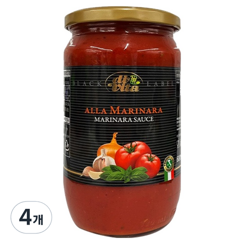 디비타 마리나라 소스, 4개, 680g