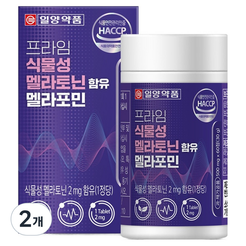 일양약품 프라임 식물성 멜라토닌 함유 멜라포민 30g