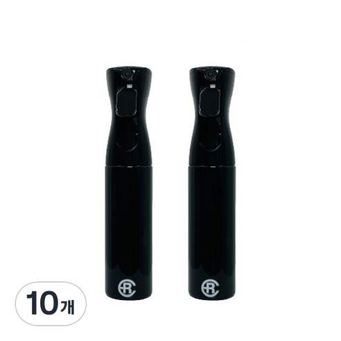 에어라파 분무기 300ml, 퍼펙트블랙, 10개