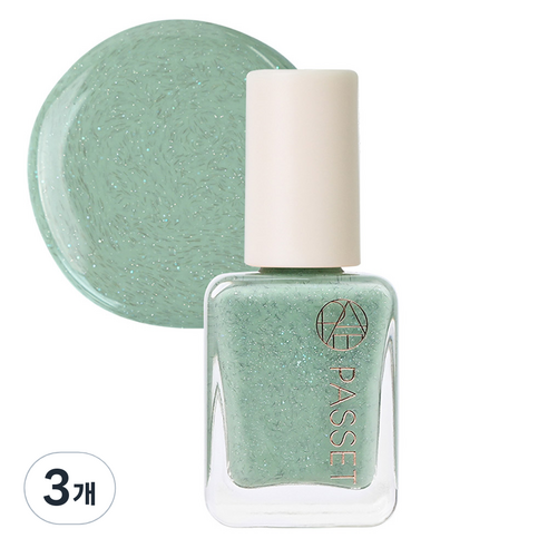 파셋 셀럽 네일컬러 폴리쉬 매니큐어, 89 앙고라포레스트, 7ml, 3개