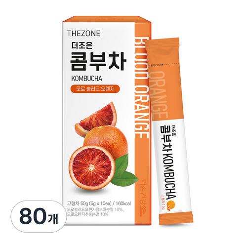 더존건강 더조은 콤부차 모로 블러드 오렌지, 5g, 10개입, 8개