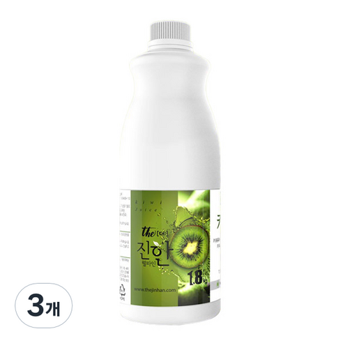웰파인 더진한 키위스무디, 1.8kg, 3개