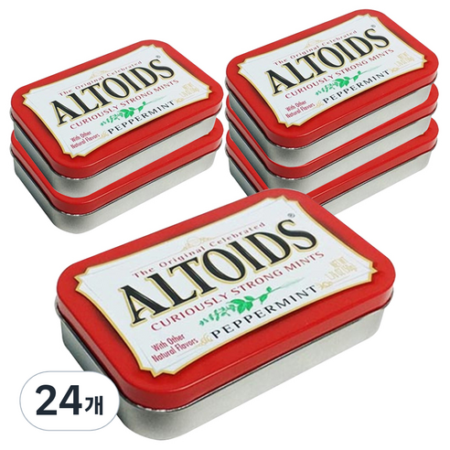 알토이즈 페파민트 캔디, 50g, 24개