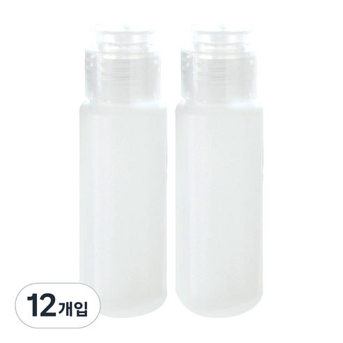 이글코리아 PE용기 50ml, 투명, 12개