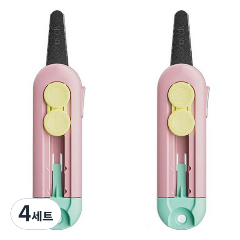 마다꾸미 다용도 안전 커터칼, 핑크, 8개