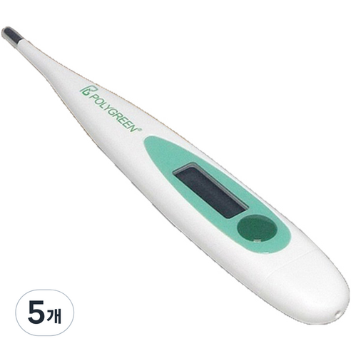 폴리그린 전자체온계 KD-1351, 5개