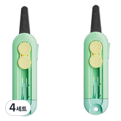 마다꾸미 다용도 안전 커터칼, 그린, 8개