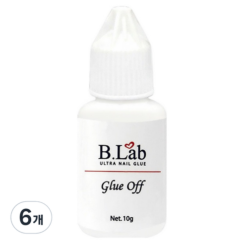 뷰랩 네일 글루오프, 10g, 6개