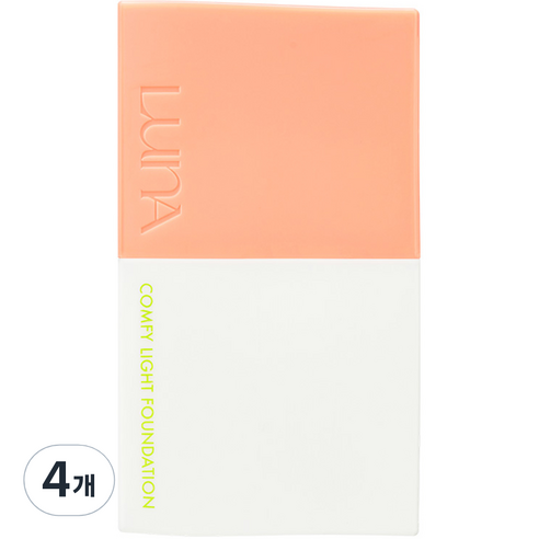 루나 컴피 라이트 파운데이션 30ml, 1.5호 페탈, 4개