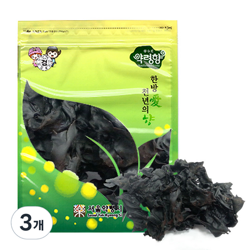 천년약초 자연산 바다감태, 300g, 3개