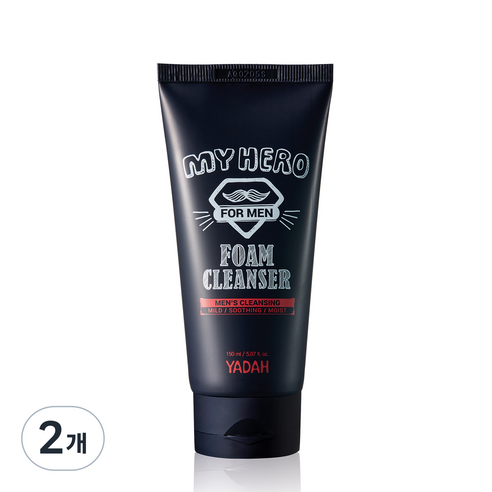 야다 마이 히어로 폼클렌저, 150ml, 2개