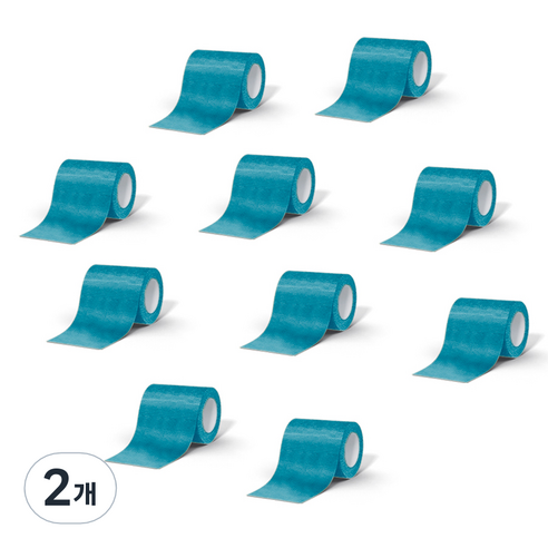 데이바이데이 바른생활이야기 밴드 7.5cm x 4.5m 블루, 2개, 10개입
