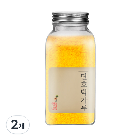 허브나래 국내산 단호박 가루 분말 조미료, 2개, 90g
