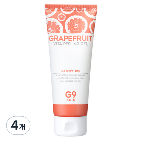 지나인스킨 자몽 비타 필링 젤, 4개, 150ml