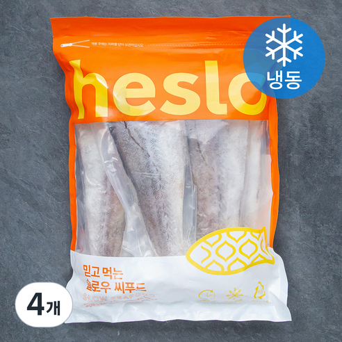 해슬로 냉동명태포 (냉동), 1kg, 4개