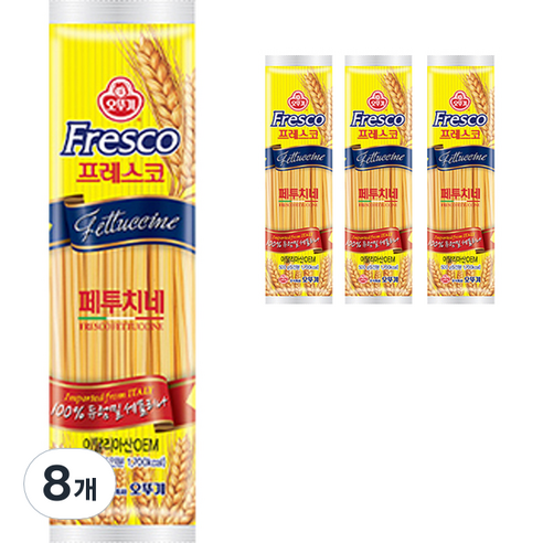오뚜기 프레스코 페투치네, 8개, 500g