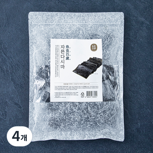 어식백세 자른다시마, 300g, 4개