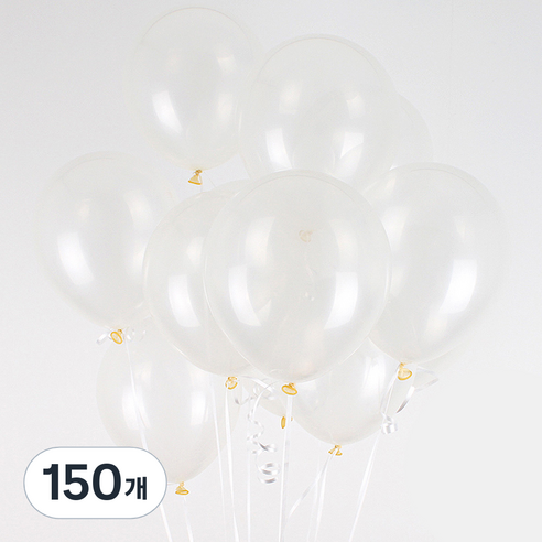 네오텍스 네오 투명 풍선 30cm, 클리어, 150개