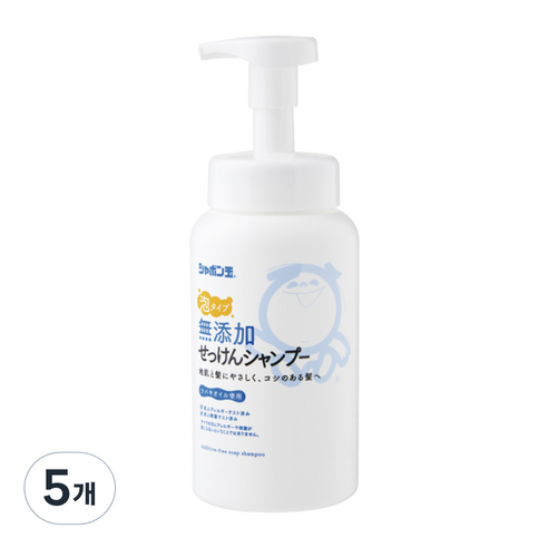 샤본다마 비누샴푸, 520ml, 5개