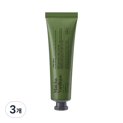 더마비 내러티브 핸드크림 말차바닐릭, 50ml, 3개