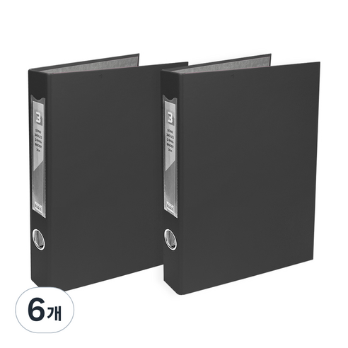 투코비 도노 D링 바인더 3공 A4 3cm, 6개, 검정