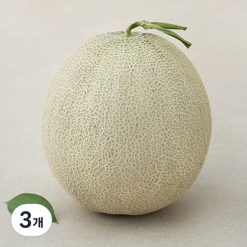 머스크메론, 1.2kg, 3개