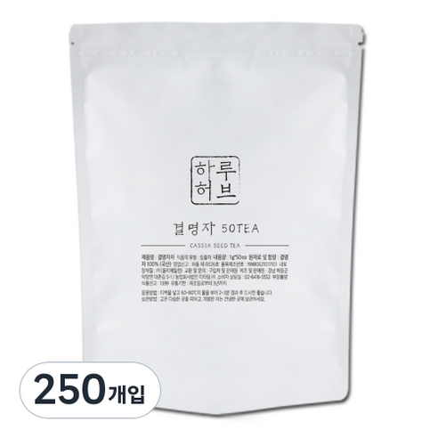 하루허브 결명자차 대용량, 1g, 50개입, 5개