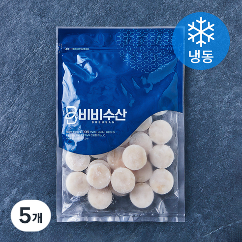 비비수산 가리비관자살 (냉동), 5개, 300g