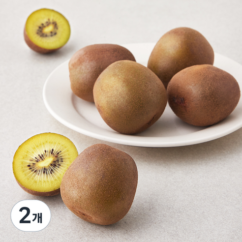 곰곰 제주 골드키위, 2개, 650g
