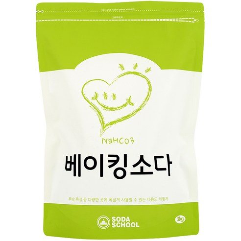 소다스쿨 베이킹소다 대용량, 3kg, 1개