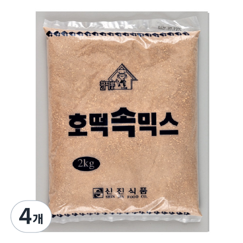 신진식품 호떡속 믹스, 2kg, 4개