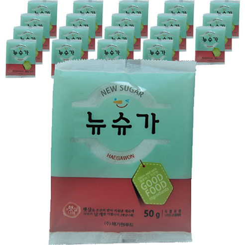 해가원 뉴슈가, 50g, 20개